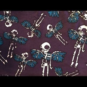 LuLaRoe DEATH ANGEL Skeleton Leggings Unicorn NWOT